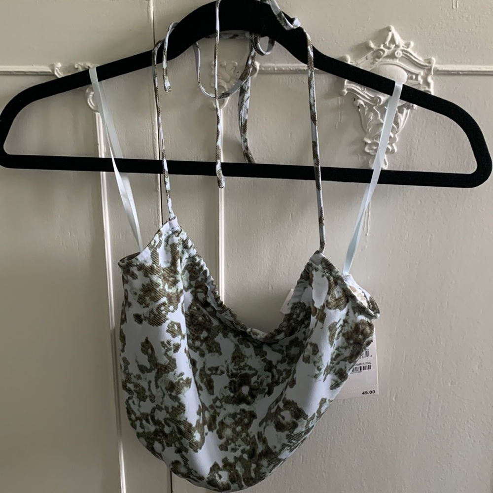 NWT Open Edit Halter Top